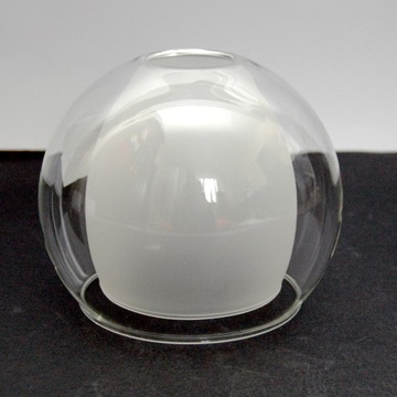 Klosz szklany kula otwarta 15cm E27 do lamp