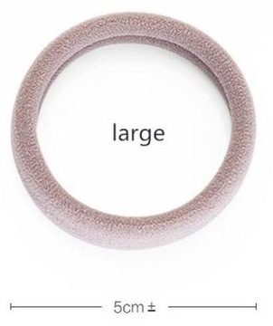 Резинки для волос крепкие, THE STRONGEST 10 шт. КОРИЧНЕВЫЙ