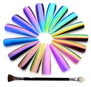 EFEKT KAMELEON MIRROR PYŁEK CHROM LUSTRO + GRATIS