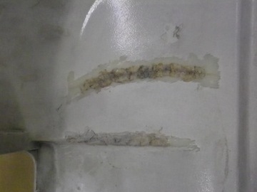 Вещевой отсек перед коленями, кокпит VESPA PK 50 Warszawa