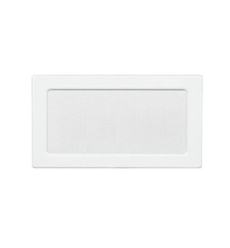 Kratka kominkowa wentylacyjna do ciepłego 17x37 17/37 Biała 141x351mm