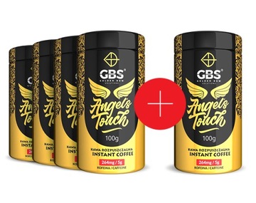 Kawa GBS ANGEL'S TOUCH Rozpuszczalna 5PAK SMAKI