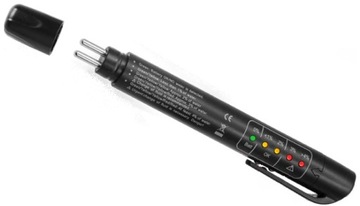 TESTER PŁYNU HAMULCOWEGO MIERNIK 5 LED UNIWERSALNY