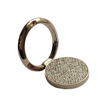 UCHWYT NA TELEFON BŁYSZCZĄCY RING Z PODSTAWKĄ