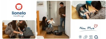 ПЕРЕСЫЛОЧНОЕ СИДЕНЬЕ LIONELO NOA, ТЕПЛОЕ, 0–13 кг TUV