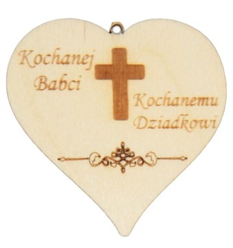Wszystkich Świętych zawieszka na znicz wiązankę Kochanej Babci i Dziadkowi