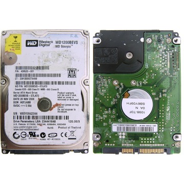 WD WD1200BEVS | 07LAT0 | dawca !cU