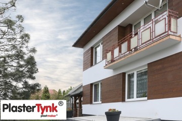 Имитация композитной фасадной доски