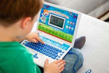 ОБРАЗОВАТЕЛЬНЫЙ НОУТБУК ДЛЯ ДЕТЕЙ KINDERPLAY ДЛЯ ИЗУЧЕНИЯ БУКВ, 120 ВАРИАНТОВ