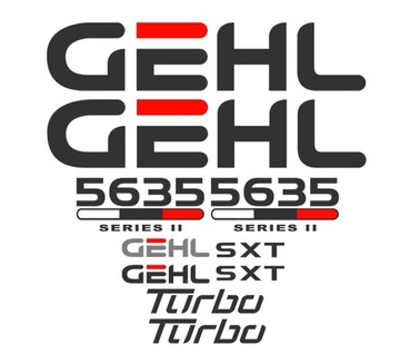 Naklejki oklejenie GEHL 5635 SXT