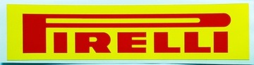 PIRELLI - naklejka, duża