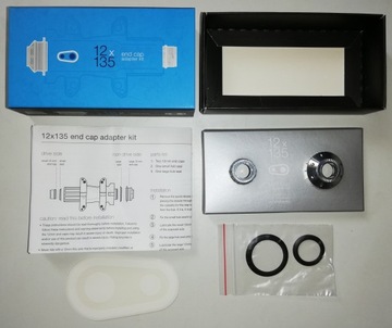 NEW ADAPTERY TULEJE CRANK BROTHERS END CAP 12x135