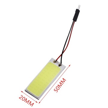 ПАНЕЛЬНЫЙ СВЕТОДИОДНЫЙ МОДУЛЬ COB 36 CHIP W5W C5W C10W T4W 50x20