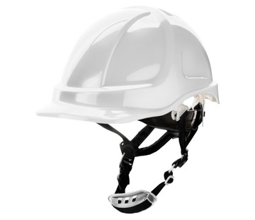 Kask / Hełm ABS z pokrętłem 4PKT. H44C biały