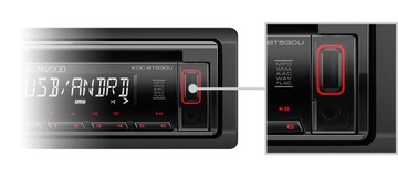 KENWOOD KDC-BT530U BT USB RADIO SAMOCHODOWE CD