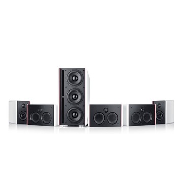 Teufel System 4 THX SPEAKERS, белый домашний кинотеатр