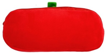 Пенал, плюшевая КОСМЕТИЧКА КЛУБНИКА