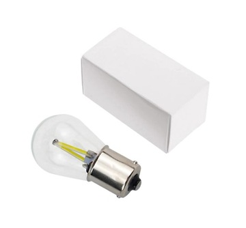 СВЕТОДИОДНАЯ ЛАМПА 2 COB НИТИ P21W R5W BA15S 12В 24В