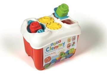 CLEMMY MANUAL CLEMENTONI ACTIVITY BUCKET 10M БЛОЧНЫЙ СОРТИРОВЩИК