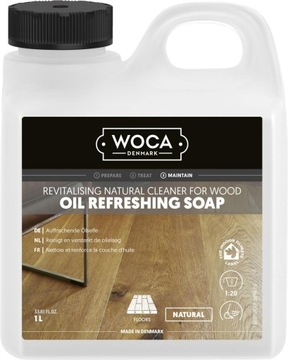 WOCA Mydło olejowe Natur Oil Refreshing Natural 1L