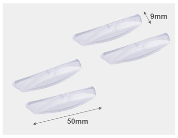 БАМПЕРЫ ДВЕРИ АВТОМОБИЛЯ ЛЕНТА 3М 4 шт.