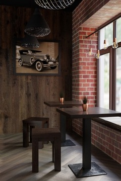 СОВРЕМЕННЫЙ деревянный табурет, табурет на толстых ножках