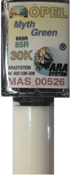 OPEL 30K 85R 655R MYTH GREEN LAKIER ZAPRAWKA ARA