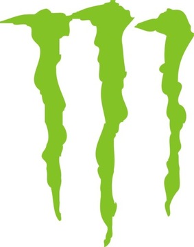 Наклейка на шлем Monster Claws 215B РАЗНЫЕ ЦВЕТА