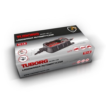 Ładowarka Prostownik Tuborg 6V 12V 1,5A
