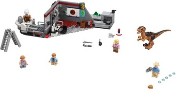LEGO JURASSIC WORLD 75932 Хищник, погоня за динозавром