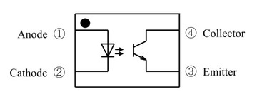 2 шт.: Оптопара Arduino PC817C SHARP DIP4.