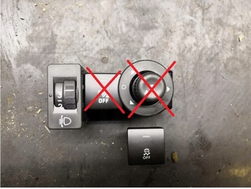 BERLINGO III PARTNER PŘEPÍNAČ TLAČÍTKO PDC