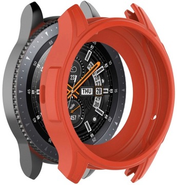CZERWONE ETUI SILIKONOWE SAMSUNG GALAXY WATCH 46mm