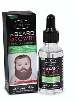 Набор для бороды BRUSH Wild Beard Growth Oil