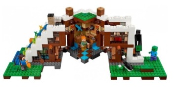 LEGO 21134 БАЗА MINECRAFT ПОД КОШАЛИНСКИМ ВОДОПАДОМ