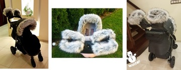 Перчатки на меху для коляски Muff Muffs