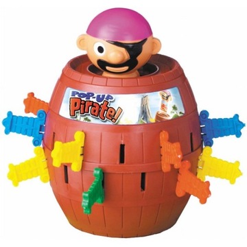 GRA PIRAT ZRĘCZNOŚCIOWA SZALONY W BECZCE PIRATA