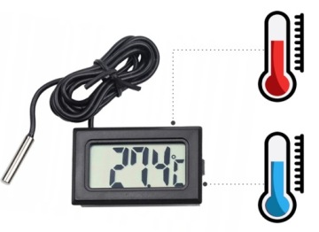 Панельный термометр с зондом -50-110 С