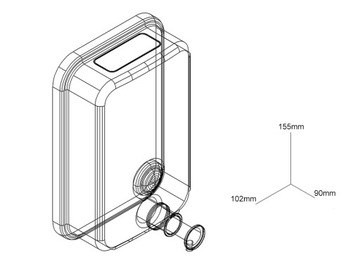 НАБОР ДИСПЕНСЕРА для бумаги JUMBO и ZZ, мыла STEEL