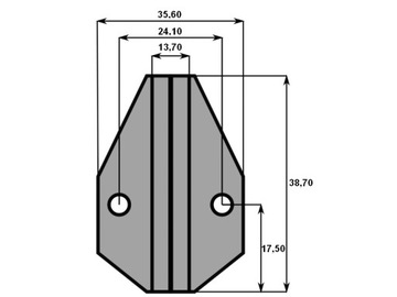Вставка HT-3G для обжимного станка Hanlong