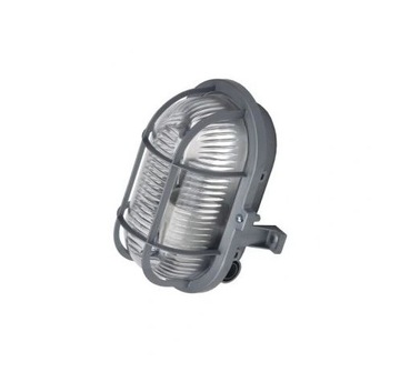 Oprawa kanałowa ,warsztatowa oval 60W popiel 1560