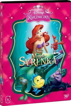 MAŁA SYRENKA DISNEY KSIĘŻNICZKA DVD PL