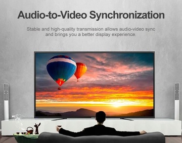 USB-C — кабель DisplayPort 4K, 60 Гц, FHD 144 HDR, 1 м