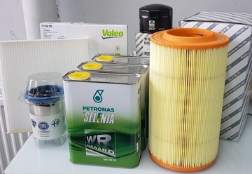 4 FILTRY i 6L oleju Ducato Multijet 2.3D 2015-