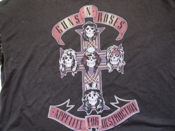 Guns N' Roses Appetite for Destruction T SHIRT /L