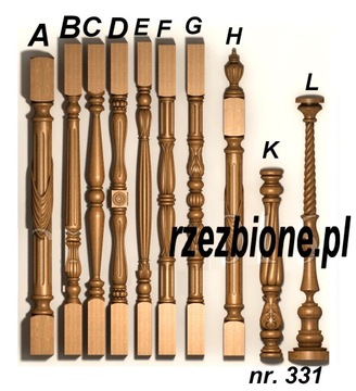 РЕЗНАЯ БАЛЯСИНА, ДЕРЕВЯННЫЙ СТОЯН, № 320.