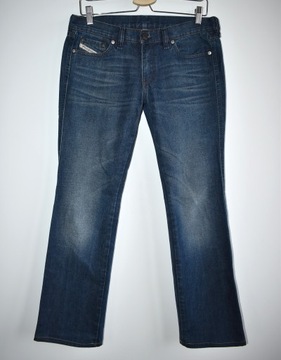 DIESEL oryginalne spodnie jeansy lekkie dzwony W30