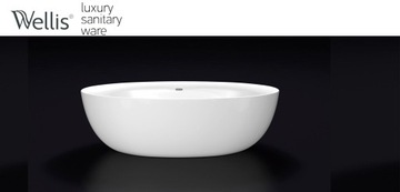 Akrylic Free -Bathtub 186x88,5 Wellis Oval
