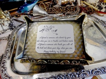 Шкатулка для украшений в стиле империя, золотой юбилей, подарок бабушке, маме, тете.