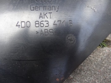 AUDI A8 D2 КРЫШКА РЕМНЯ БАГАЖНИКА 4D0863471B